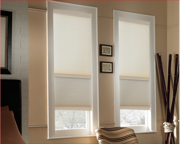 Example of honeycomb shades